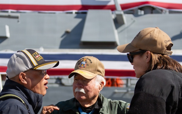 USS Harvey C. Barnum Jr. Commissioning (DDG 124) Rehearsal And Sponsor's Luncheon