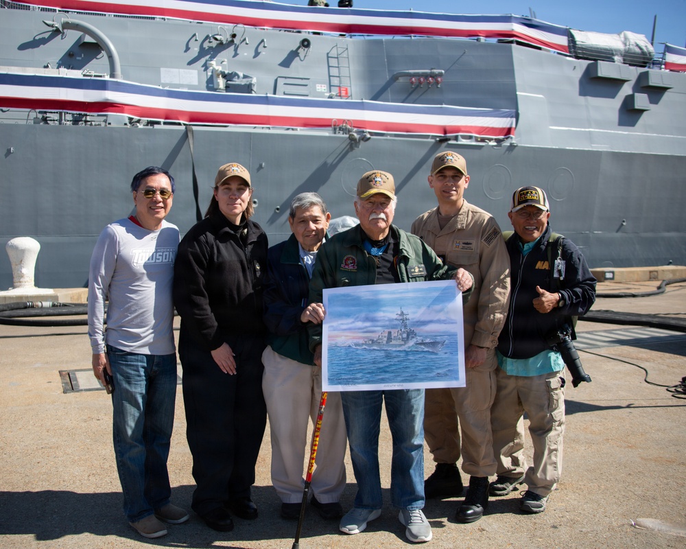 USS Harvey C. Barnum Jr. Commissioning (DDG 124) Rehearsal And Sponsor's Luncheon