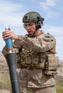 1-158th Infantry mortarmen complete live fire shoot