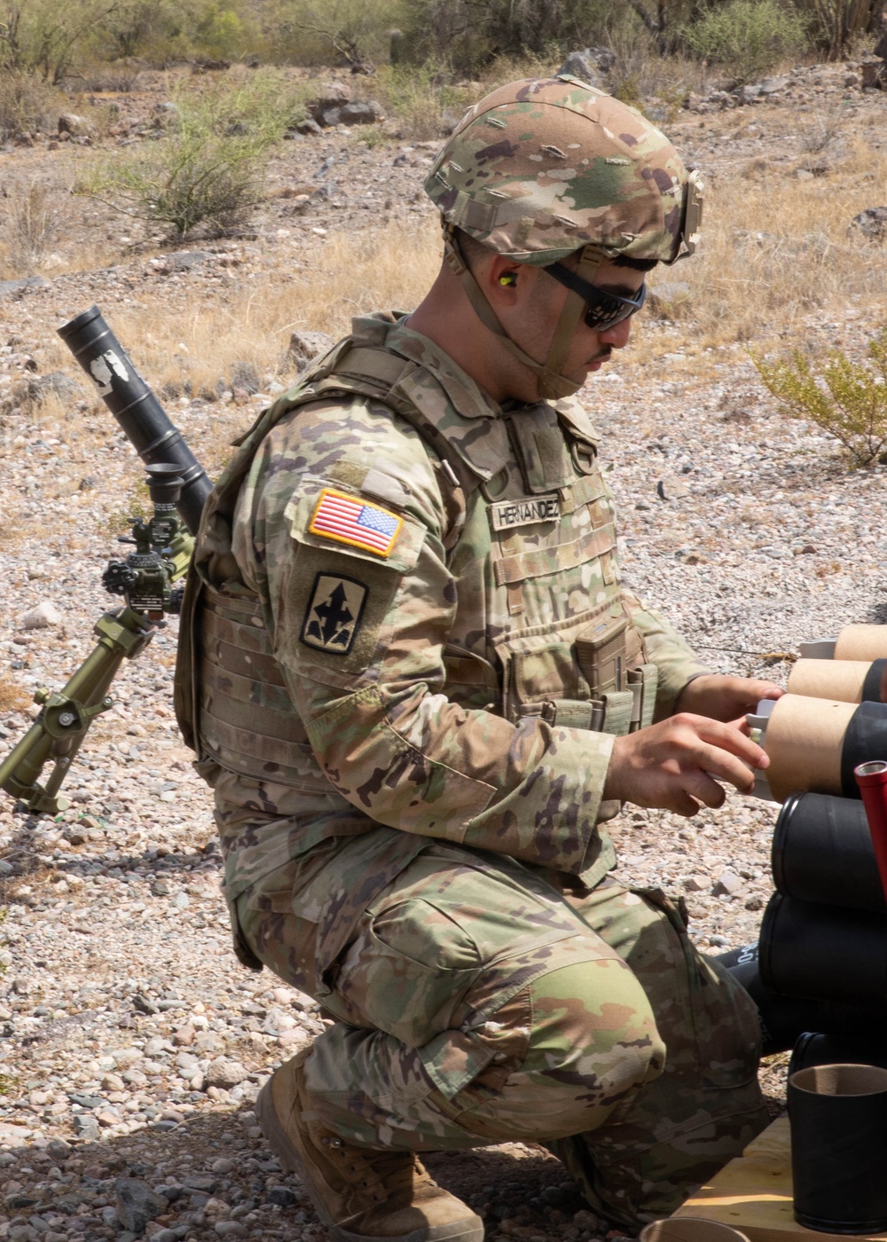 1-158th Infantry mortarmen complete live fire shoot