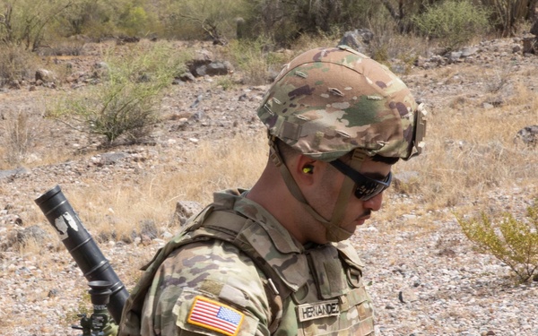 1-158th Infantry mortarmen complete live fire shoot