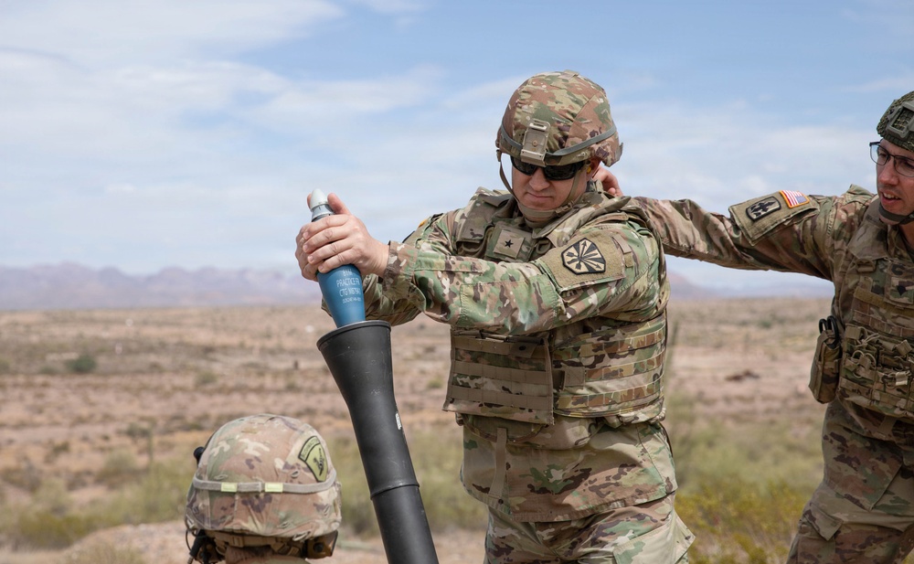 1-158th Infantry mortarmen complete live fire shoot