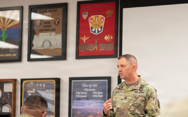 Arizona Army National Guard team leadership development program