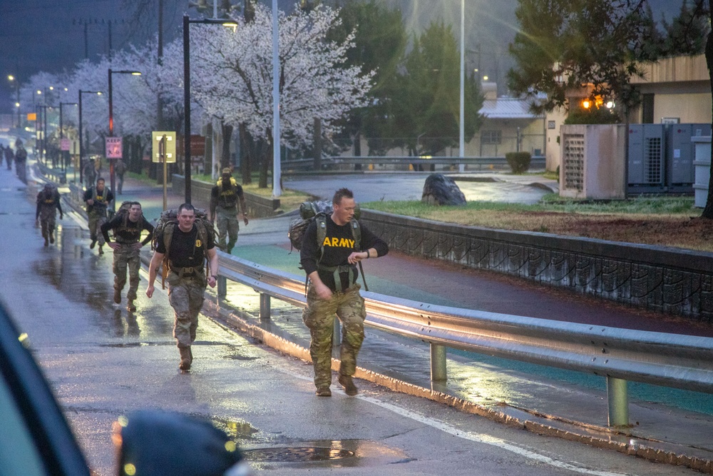 210 Field Artillery Brigade Hosts SHARP Ruck March