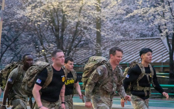210 Field Artillery Brigade Hosts SHARP Ruck March