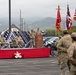 The 1-487th Field Artillery Regiment Change of Command