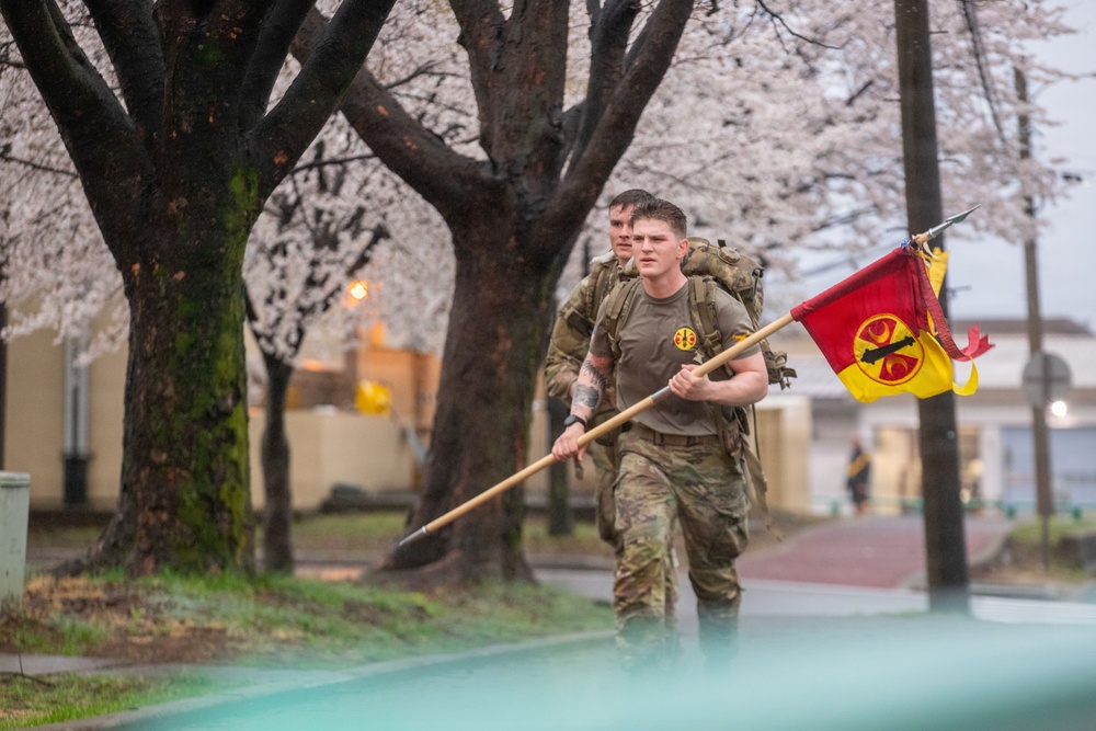 210 Field Artillery Brigade Hosts SHARP Ruck March
