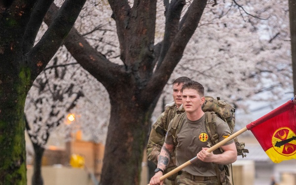 210 Field Artillery Brigade Hosts SHARP Ruck March