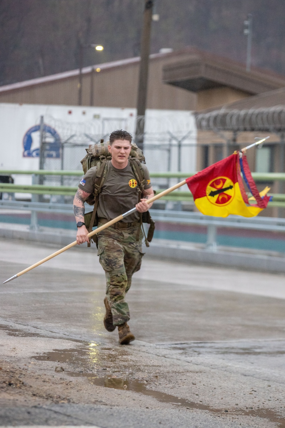 210 Field Artillery Brigade Hosts SHARP Ruck March