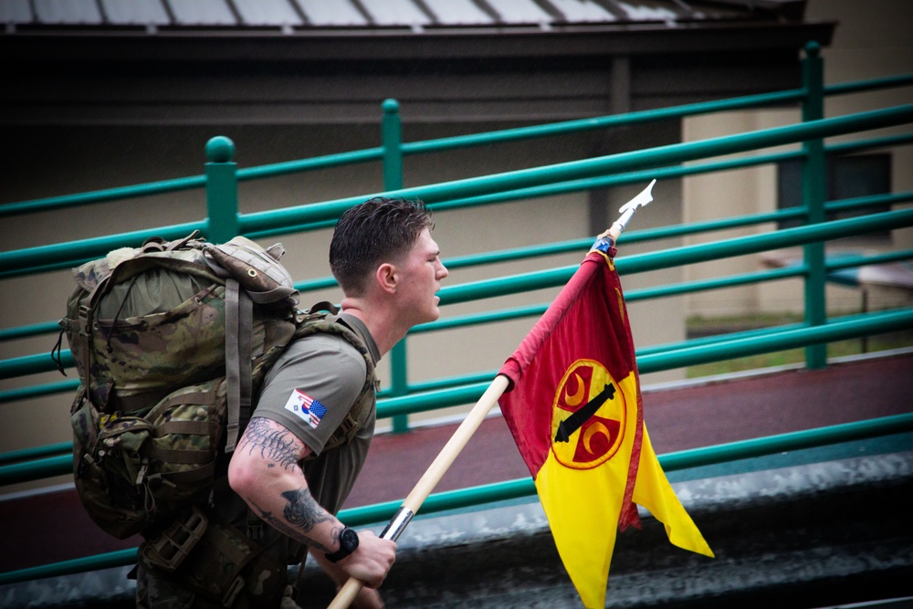210 Field Artillery Brigade Hosts SHARP Ruck March