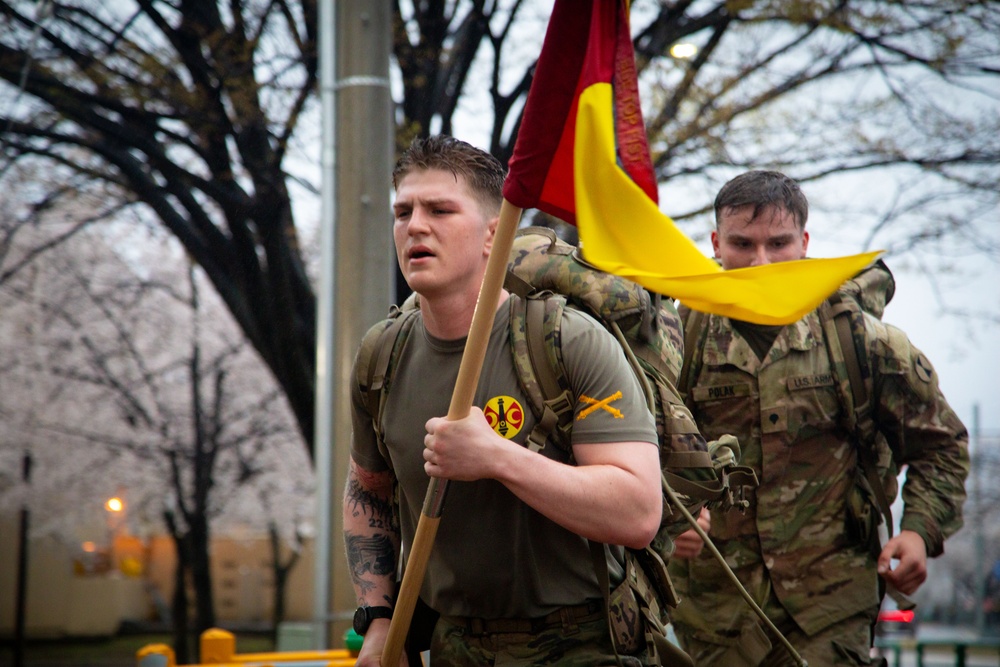 210 Field Artillery Brigade Hosts SHARP Ruck March