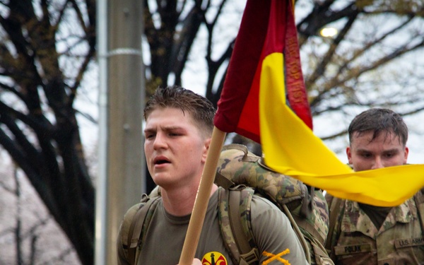 210 Field Artillery Brigade Hosts SHARP Ruck March