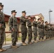 U.S. Marines with Corporals Course 2-26 Rehearse Sword Manual and Guidon