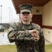 U.S. Marines with Corporals Course 2-26 Rehearse Sword Manual and Guidon