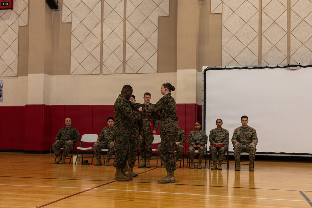 U.S. Marines Graduate from Corporals Course 2-26