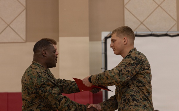 U.S. Marines Graduate from Corporals Course 2-26