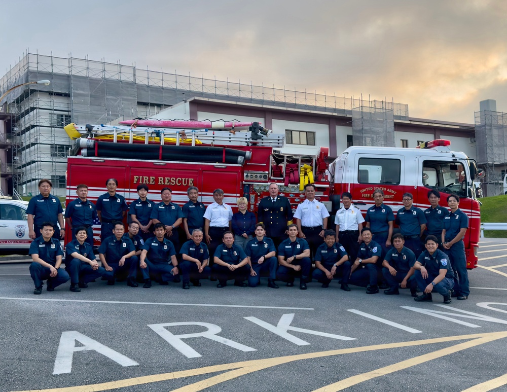 Fire and emergency services group photo