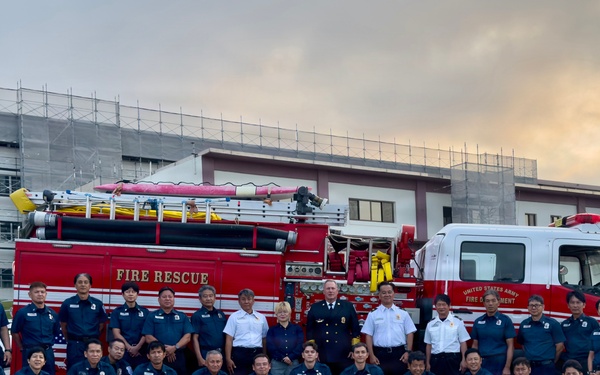 Fire and emergency services group photo