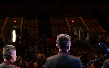 Marine Band San Diego Performs at Sheboygan South High School