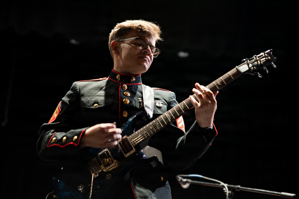 Marine Band San Diego Performs at Sheboygan North High School