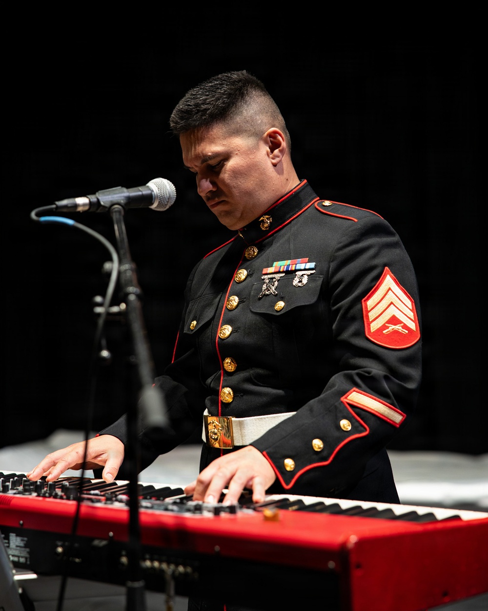 Marine Band San Diego Performs at Sheboygan North High School