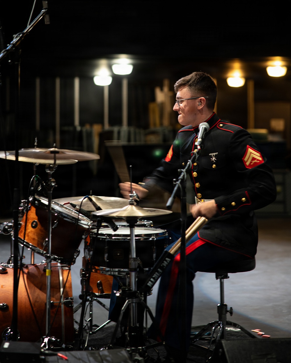 Marine Band San Diego Performs at Sheboygan North High School