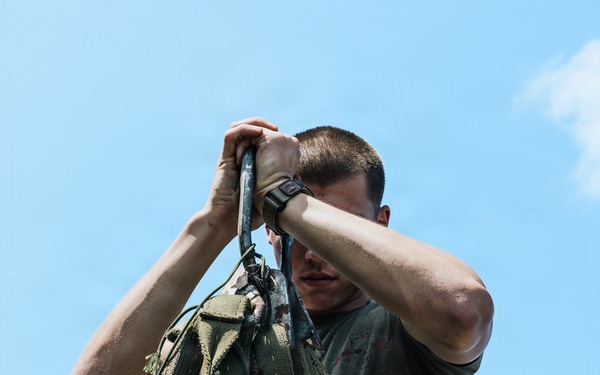 11th MEU Marines Conduct Cargo Loading Exercise Aboard USS Portland