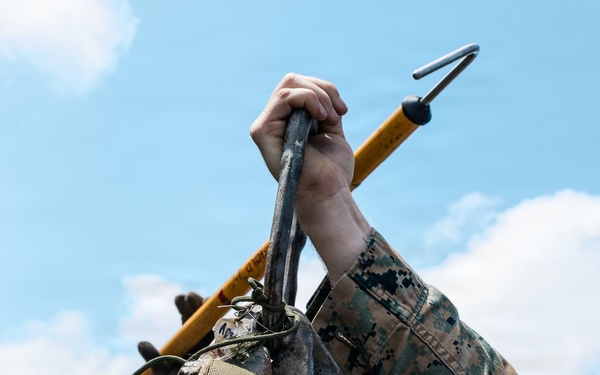 11th MEU Marines Conduct Cargo Loading Exercise Aboard USS Portland