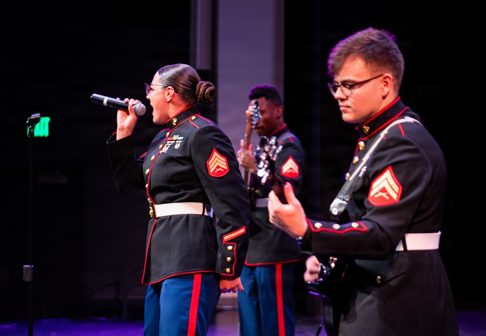 Marine Band San Diego Performs at Robert M. La Follette High School