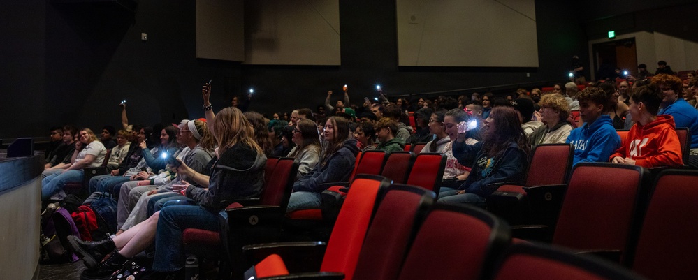 Marine Band San Diego Performs at Robert M. La Follette High School