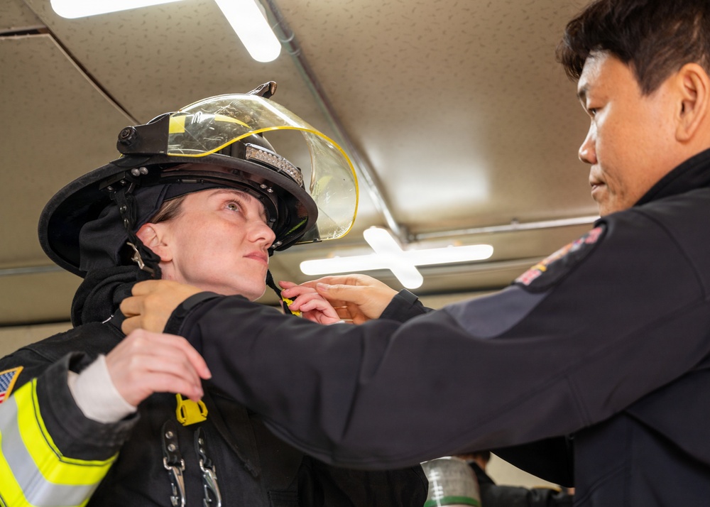 U.S. Army Garrison Humphreys Conducts Joint Aircraft Fire Training