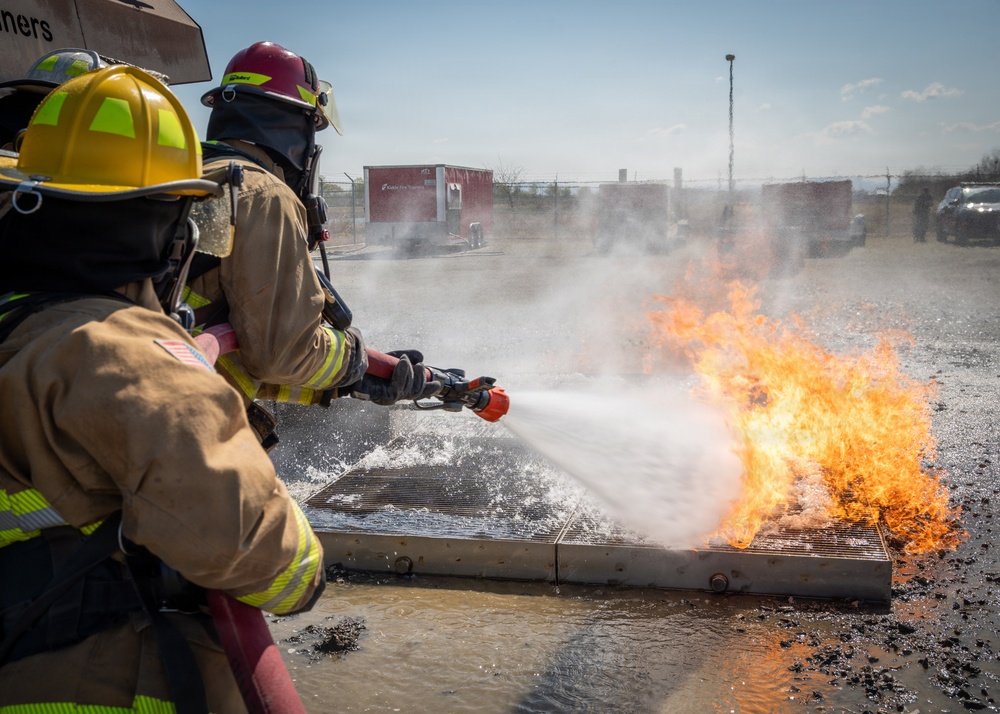 U.S. Army Garrison Humphreys Conducts Joint Aircraft Fire Training