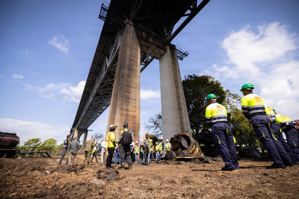 USACE Engineers Conduct Bridge Assessment in Panama