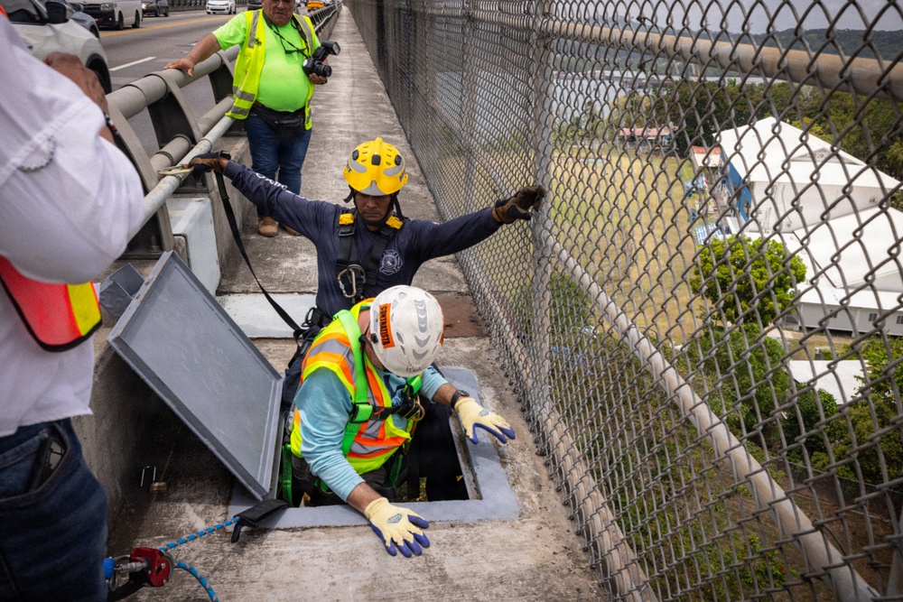 USACE Engineers Conduct Bridge Assessment in Panama