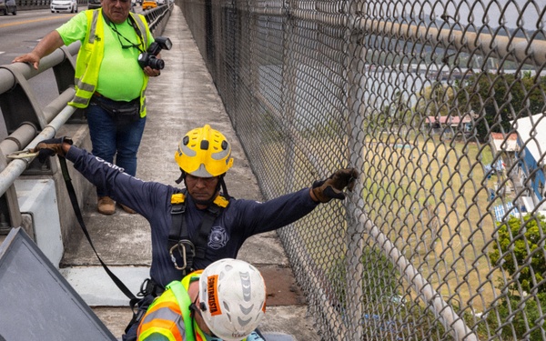 USACE Engineers Conduct Bridge Assessment in Panama