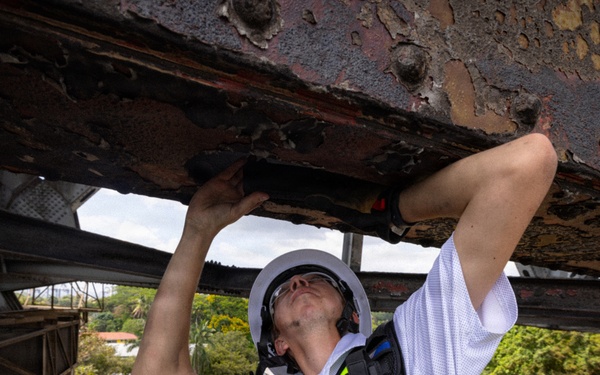 USACE Engineers Conduct Bridge Assessment in Panama