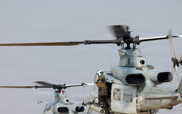 HMLA-369 departs Osan Air Base