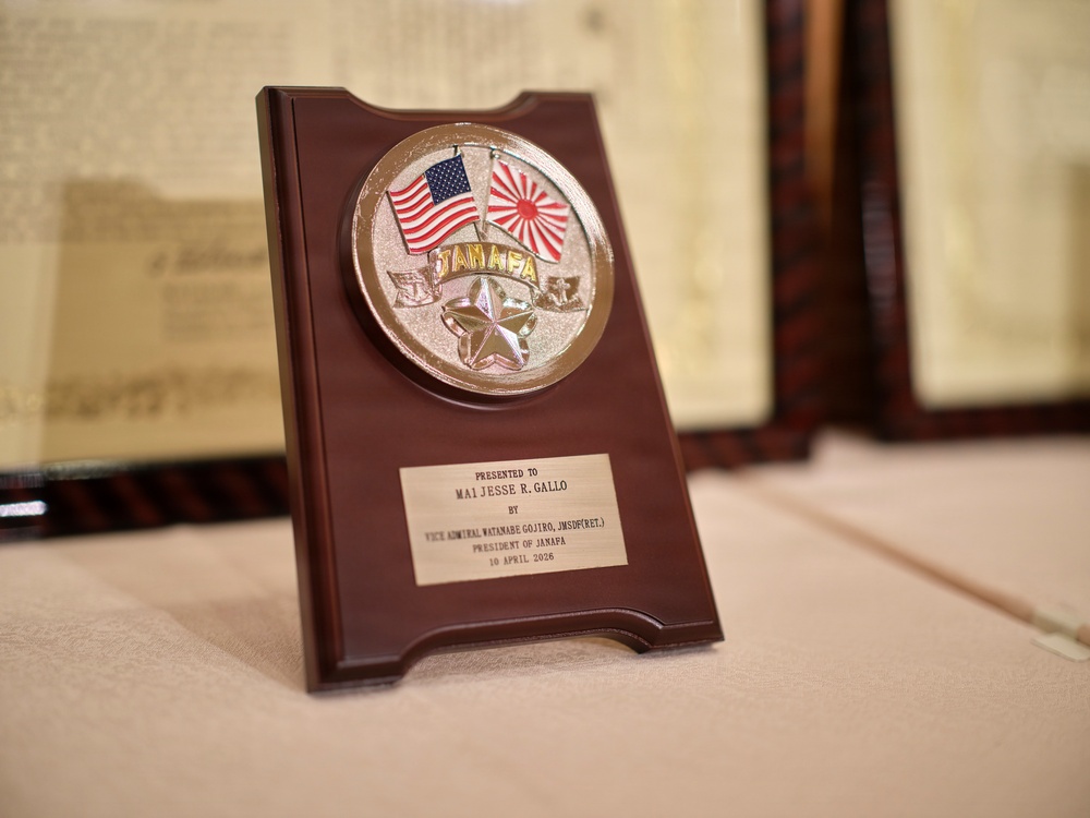 CFAY Receives Letter of Appreciation from US and Japan Navy Friendship Association