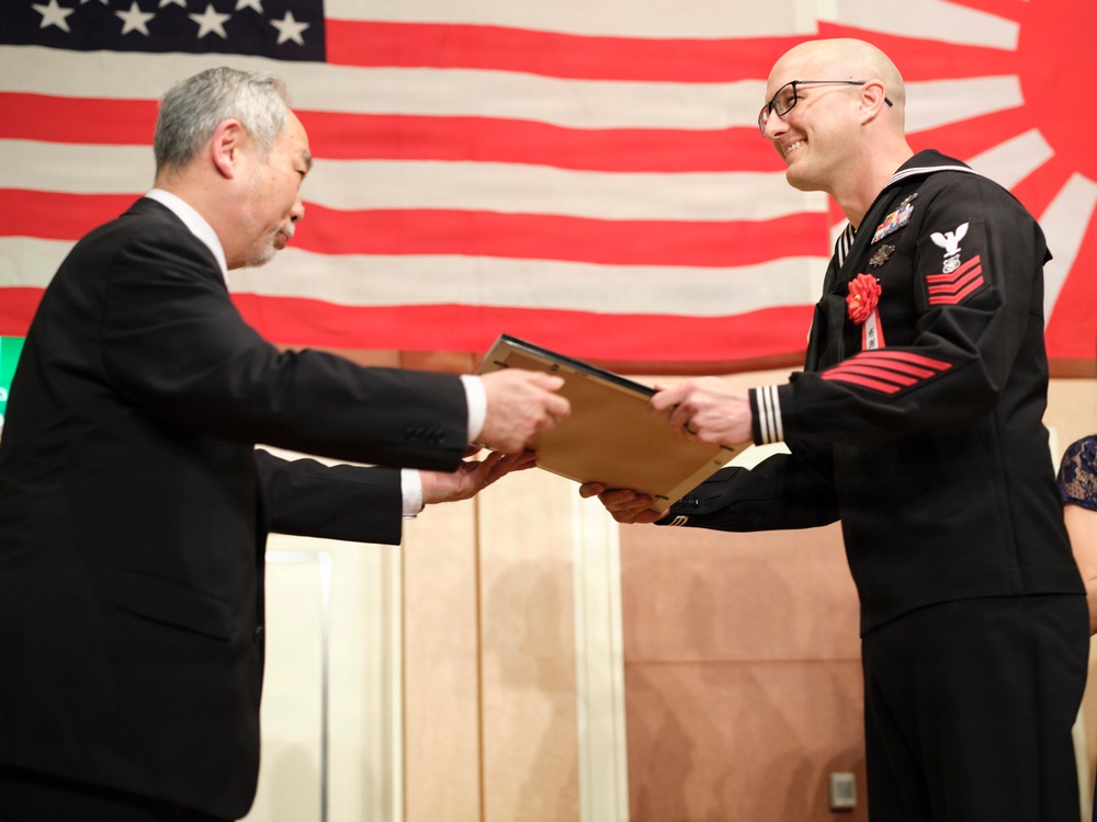 CFAY Receives Letter of Appreciation from US and Japan Navy Friendship Association