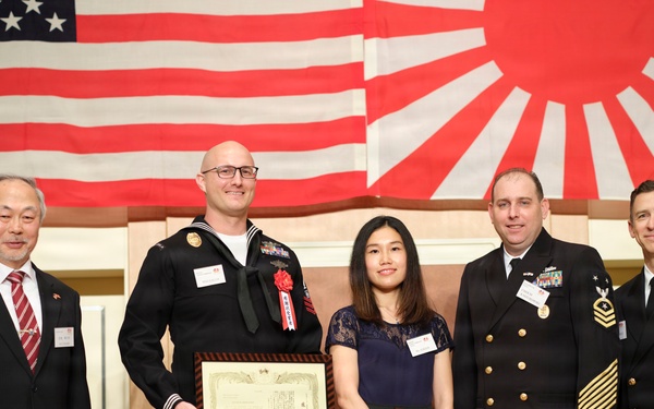 CFAY Receives Letter of Appreciation from US and Japan Navy Friendship Association