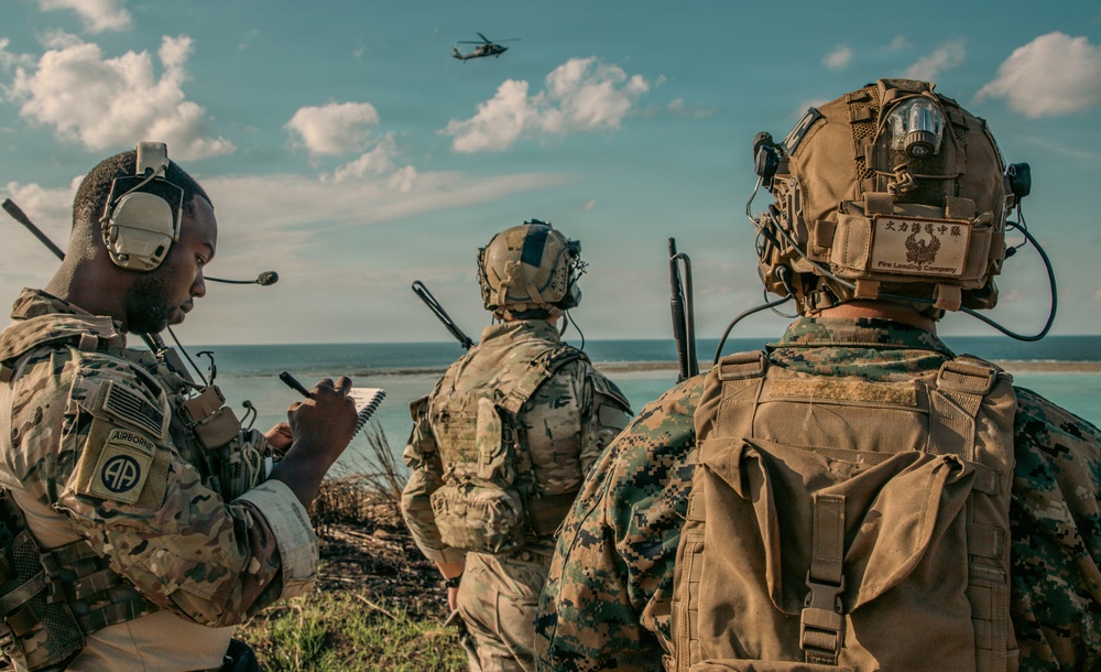 1st SFG(A) conducts joint Tactical Air Controller Party exercise with Marines and Airmen