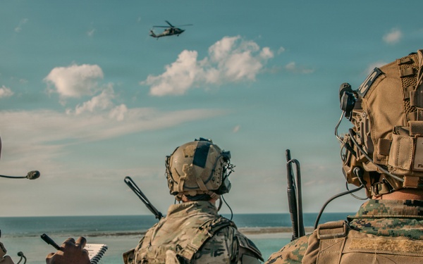 1st SFG(A) conducts joint Tactical Air Controller Party exercise with Marines and Airmen