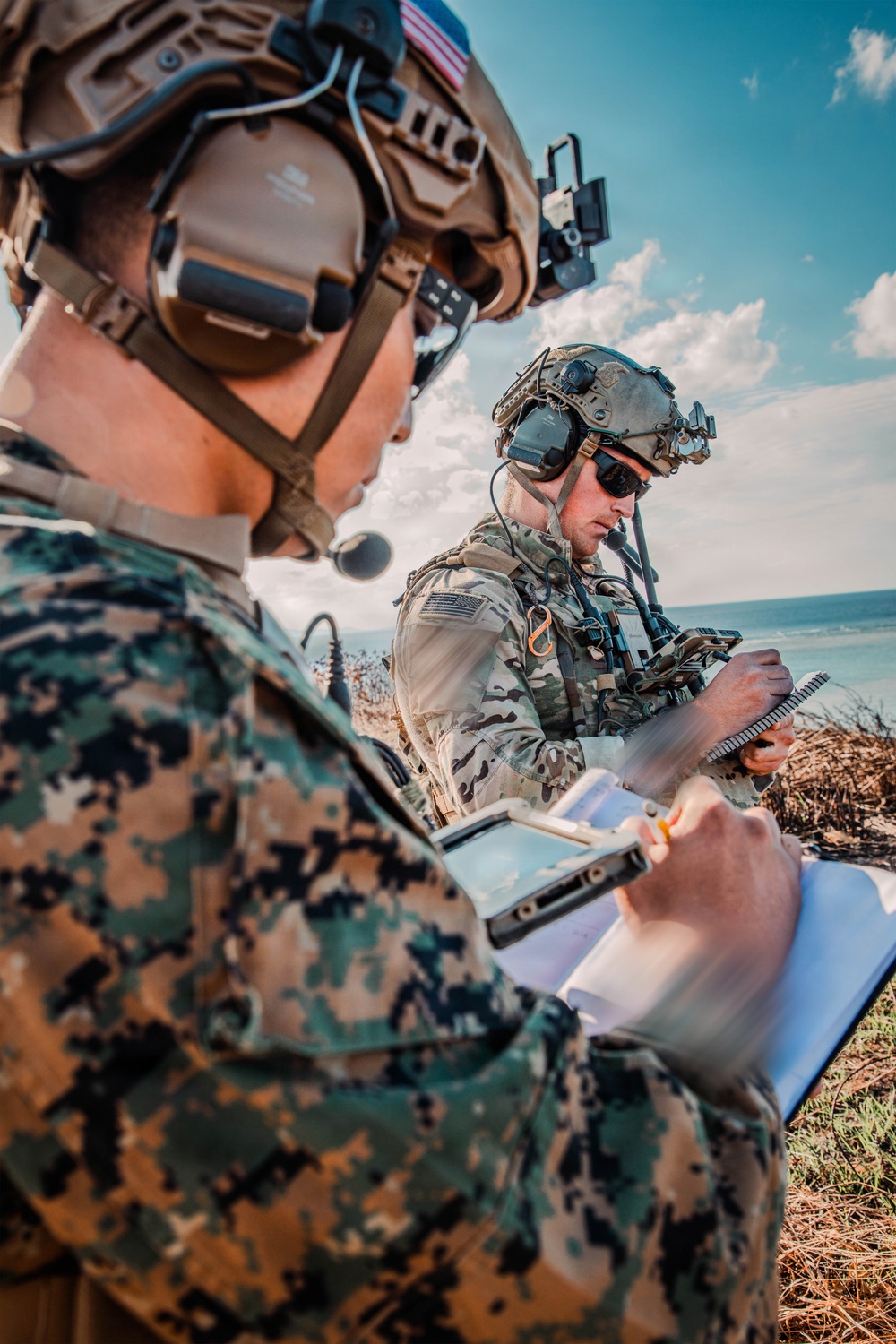 1st SFG(A) conducts joint Tactical Air Controller Party exercise with Marines and Airmen