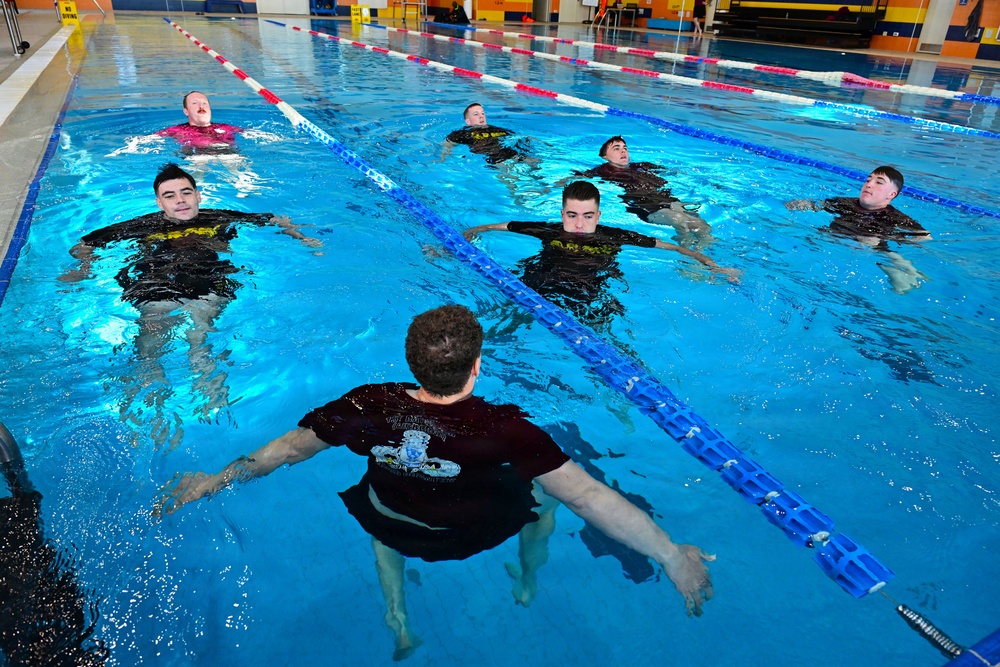 173rd Airborne Brigade Conducts Wet Silk Training