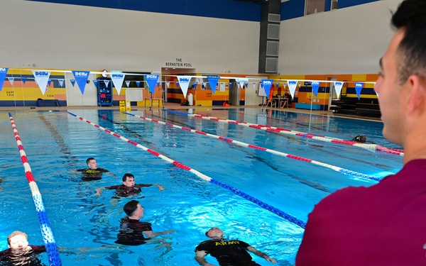 173rd Airborne Brigade Conducts Wet Silk Training