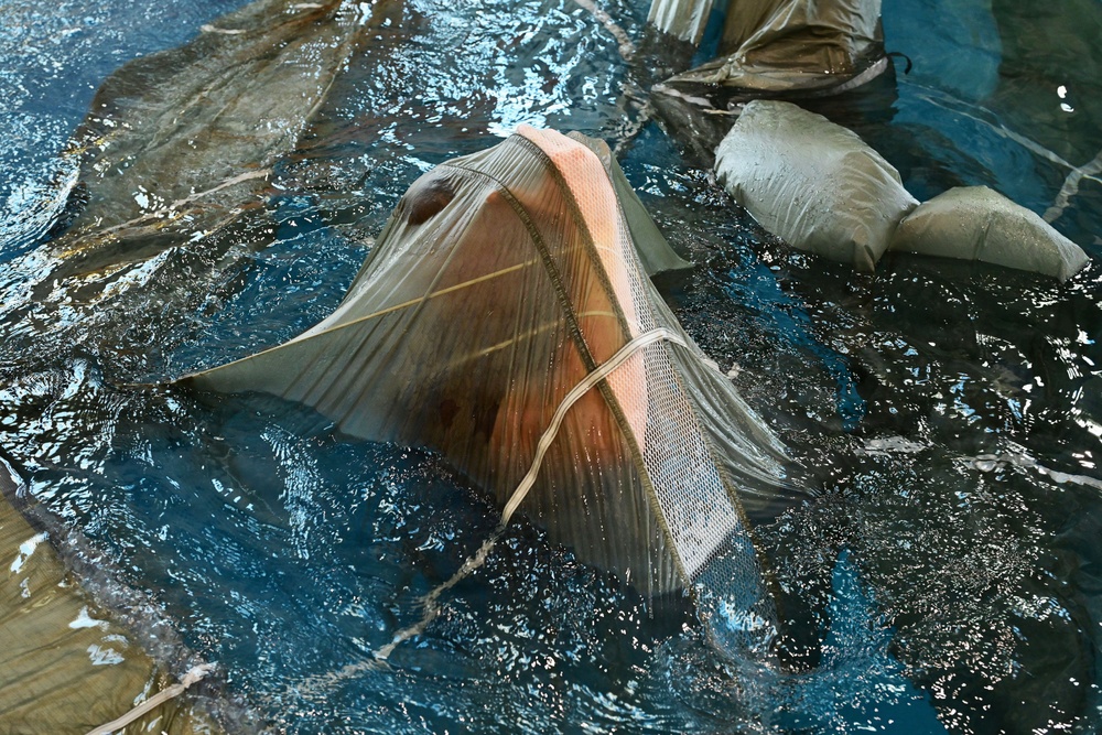 173rd Airborne Brigade Conducts Wet Silk Training