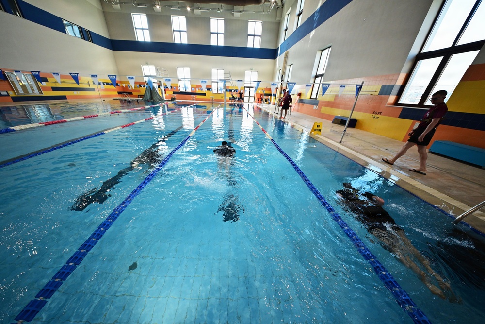 173rd Airborne Brigade Conducts Wet Silk Training