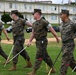 3rd Landing Support Battalion Practices Drill Skills During Corporals Course