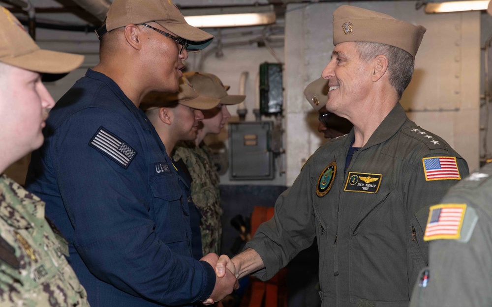 George Washington hosts Pacific Fleet