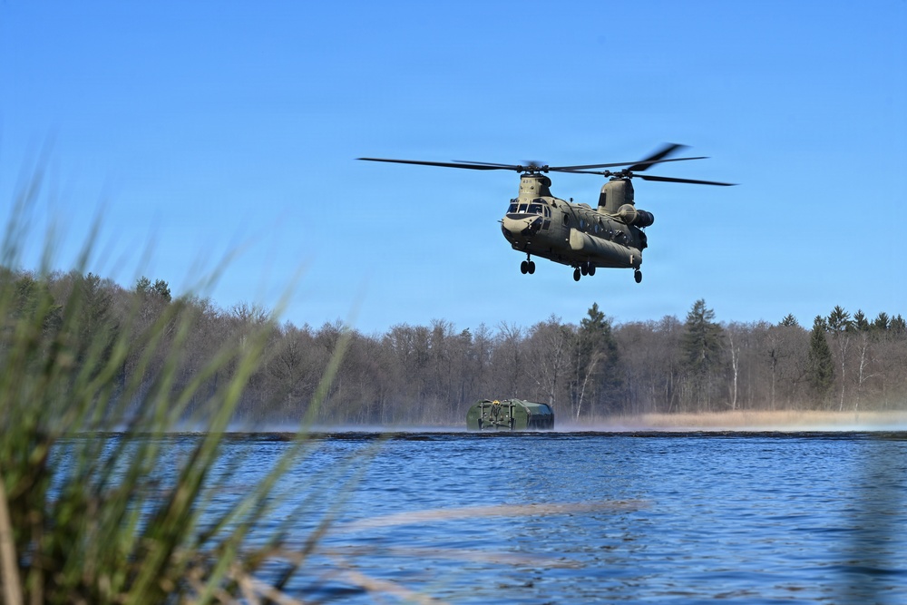 809th MRBC Sling Load and Rafting Operations